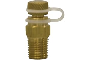 Winters STP Series STP001 Brass Test Plug, 1/4" NPT Male