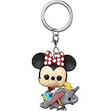 Funko Pop! Keychain: Disney 65th - Flying Dumbo Ride with Minnie Multi, 3.75 inches