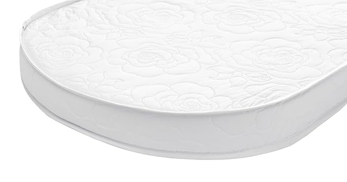 big oshi waterproof oval bassinet mattress