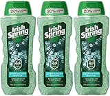Irish Spring Body Wash, Deep Action Scrub, 18 Fluid Ounce (Pack of 3)