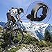 LANYI Bicycle Bell Invisible Bike Cycling Bell-Mini&Large Bicycle Handlebar Bell (Black, Large)
