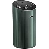 Waterless Essential Oil Diffuser with 4 Timer (1/3/6H & Off) & 3 Mist(L/M/H), Air Scent Diffuser for Home Car Office, Rechargeable Aromatherapy Diffuser, Portable Mini Aroma Diffuser, Dark Green