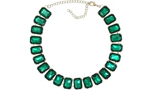 JNF 14k Gold Plated Pearl Choker Collar Necklace for Women Crystal Rhinestone Pearl Statement Necklace and Earrings Bridal Pearls Diamond jewelry Set for Wedding