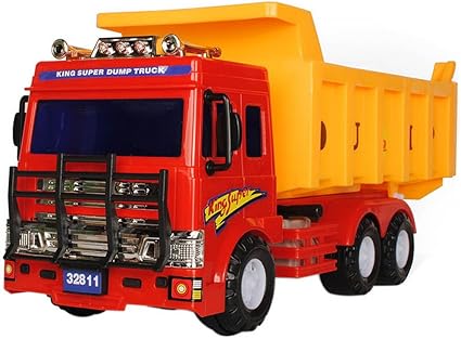 yellow and red toy car