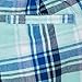 The Children's Place Baby-Boys Li'l Guy's Plaid Flat Front Shorts, Mellow Aqua, 18-24 months