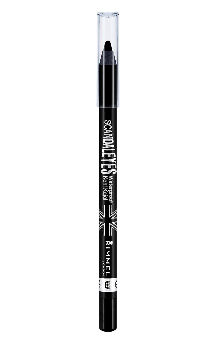 Rimmel Scandaleyes Waterproof Kohl Kajal Liner, Black, 0.04 Fluid Ounce