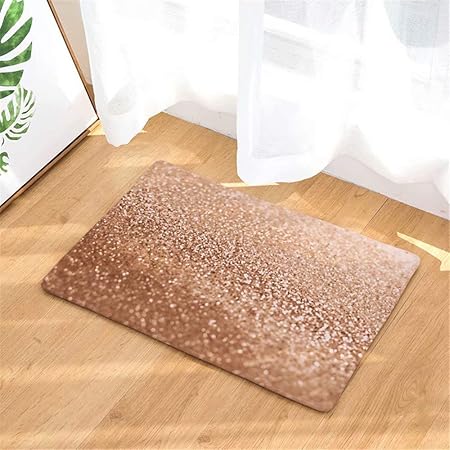 Amazon Com Atoly Sequin Yellow Door Mat Indoor Outdoor Carpet