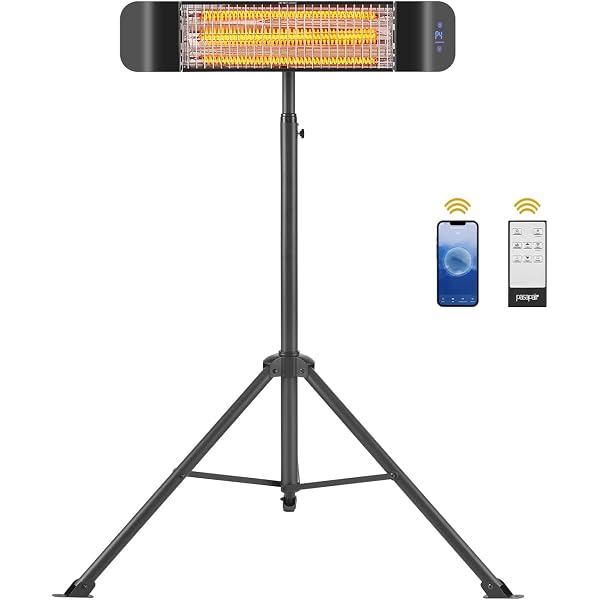 Amazon.com: Briza Infrared Electric Patio Heater - Indoor/Outdoor Heater -  Portable Wall/Garage Heater - 1500W - use with Stand - Mount to  Ceiling/Wall) : Patio, Lawn u0026 Garden
