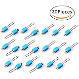 RilexAwhile DC 3V 3500RPM Mini Vibration Motor Arbitrary Direction for Cell Phone 4mm x 8mm( 20 pcs)