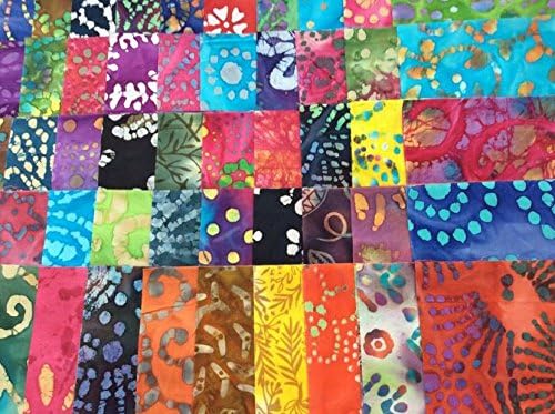 5x5 Inches 100 Pcs lot Java true 50 Batik Colors Design Collection Charm Pack Precut Square 100% Cotton Fabric for Quilter Quilting Sewing Art Craft from Smoke free Pet free home