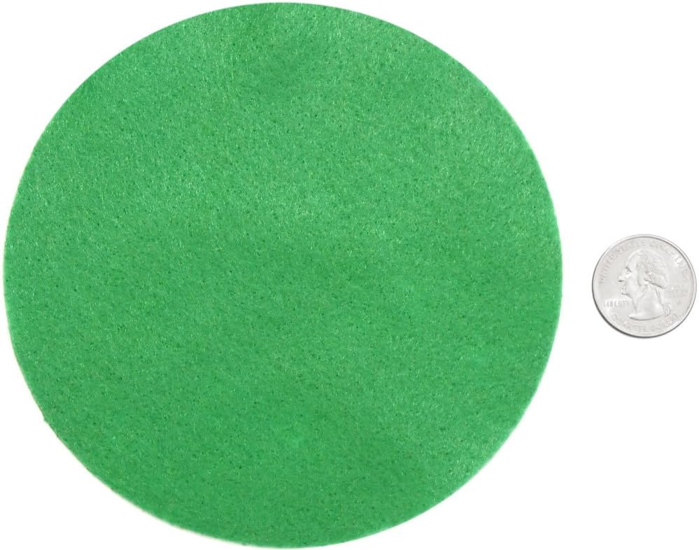 Playfully Ever After Green Craft Felt Circles 2.5 Inch 46pc Arts, Crafts & Sewing Felt