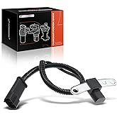 A-Premium Engine Crankshaft Position Sensor Compatible with Jeep, Dodge | for Jeep Wrangler 1997-2004, TJ 1997-2004, Cherokee 1996-2000 &amp; Dodge Dakota 1997-2002, Replace# 56027865AB 56041819AA
