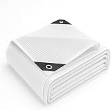 KEPLIN 3x3m Waterproof Tarpaulin Cover Sheet 100gsm Heavy Duty