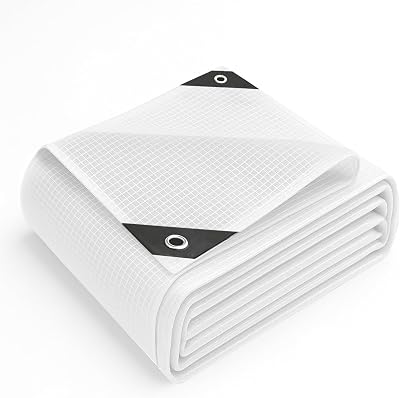 KEPLIN 3x3m Waterproof Tarpaulin Cover Sheet 100gsm Heavy Duty