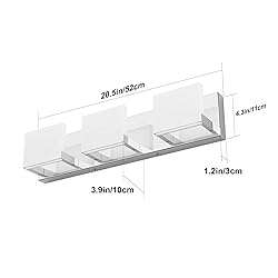 Tipace Modern 3 Lights LED Vanity Light for