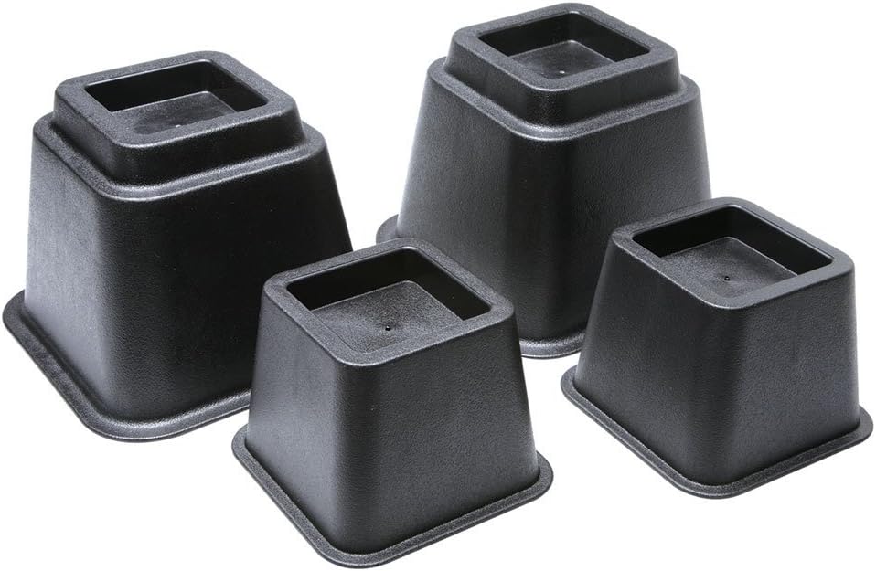 8 Piece Furniture Riser Set, 4" And 6" Sizes