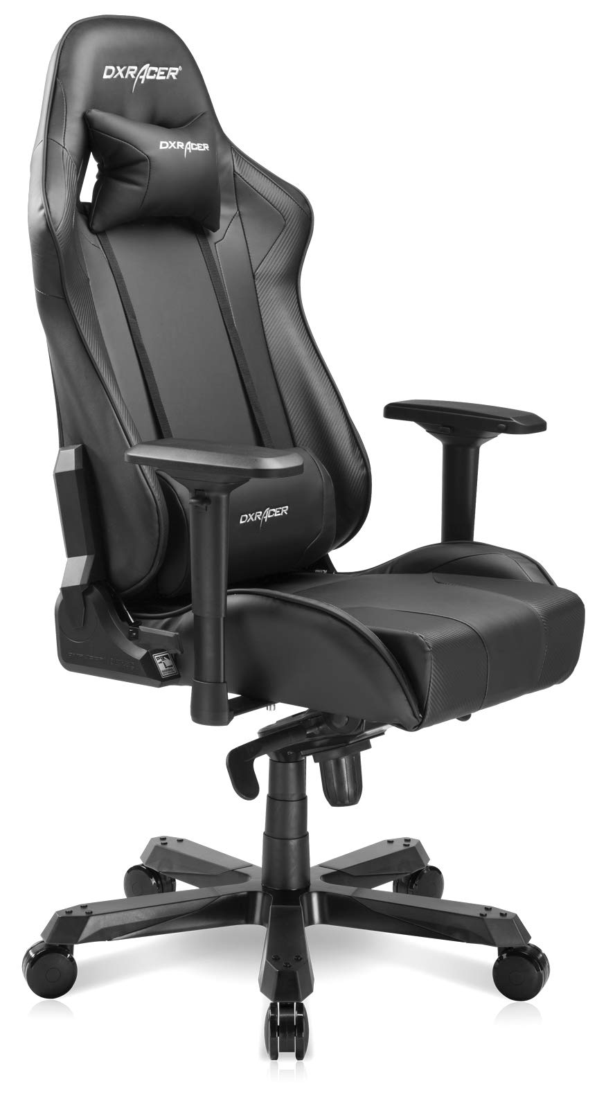DXRacer 275LB Gaming Chair 90-135 Degree High-Back Racing Recliner 4D Arms Ergonomic Home Office Exe