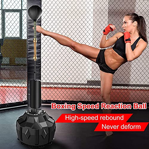 Reaction Time Training Tool Reflex Punching Ball With Boxing