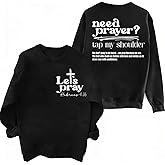 Exluzoom Need Prayer Tap My Shoulder Hoodie & Sweatshirt Need Prayer Tap My Shoulder Shirt Christian Hoodies For Women Men