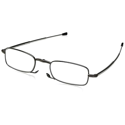 Foster Grant Men's Gideon Rectangular Reading Glasses
