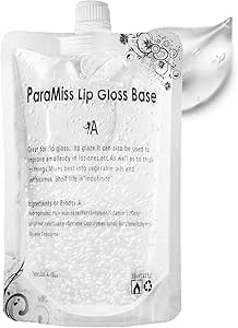 PARAMISS Lip Gloss Base (350ml)10 Ounces lip gloss clear lip gel Diy glossier lip gloss Lip Glow Lip Balm base for Making Your Own lip gloss diy lipstick Lip Glaze lip gloss kids