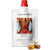 Josie Maran Golden Hour Whipped Argan Oil Body Butter, Travel Size, 2 fl oz
