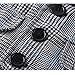 Baby Boy Short Sleeve with Bowtie Checked Gentleman Romper Toddler Outfit Clothing Set 1pcs Jumpsuit (Label 80/6-12 Months, Blue)
