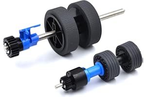 Zhupoub (B12B819031) Scanner Exchange Roller Kit for Epson DS-530 ES-400 ES-500W ES-865 FF-680W DS-530N DS-570W DS-575 DS-770 DS-780 DS-870 DS-875 DS-970 DS-975 ES-580