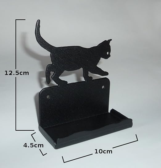 Amazon Com Metal Business Card Holder Cat Office Desk