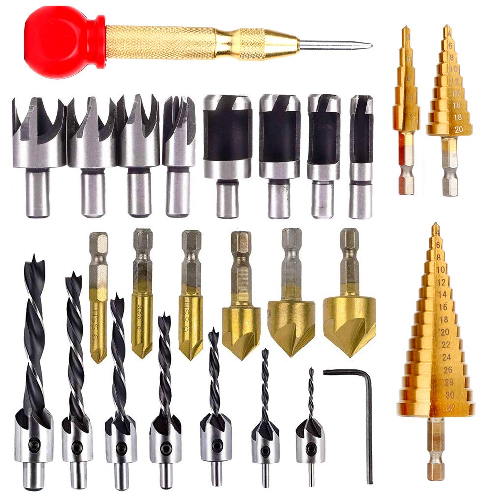 Set 9 Punte Per Legno HSS 3-12mm - Punta Elicoidale Per Trapano A Mano - Foto 12