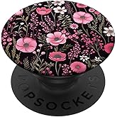 Mixed Flower Bouquet Floral Pattern Wildflowers PopSockets Adhesive PopGrip
