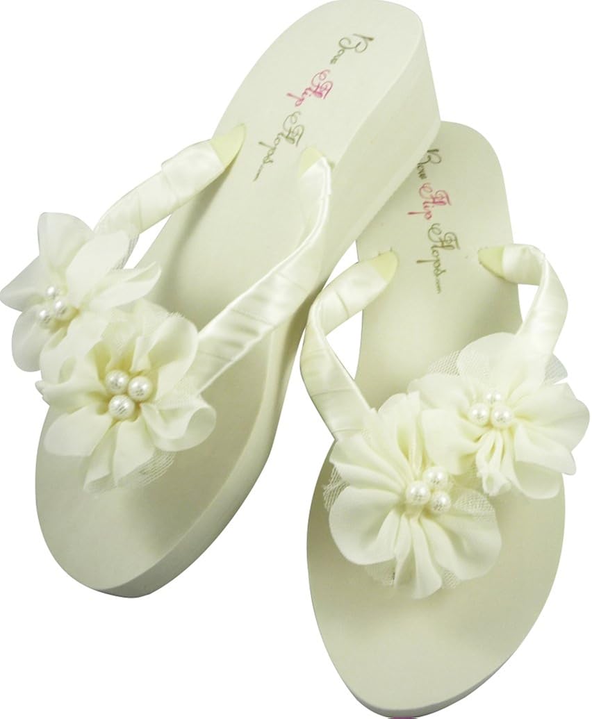 platform flip flops wedding