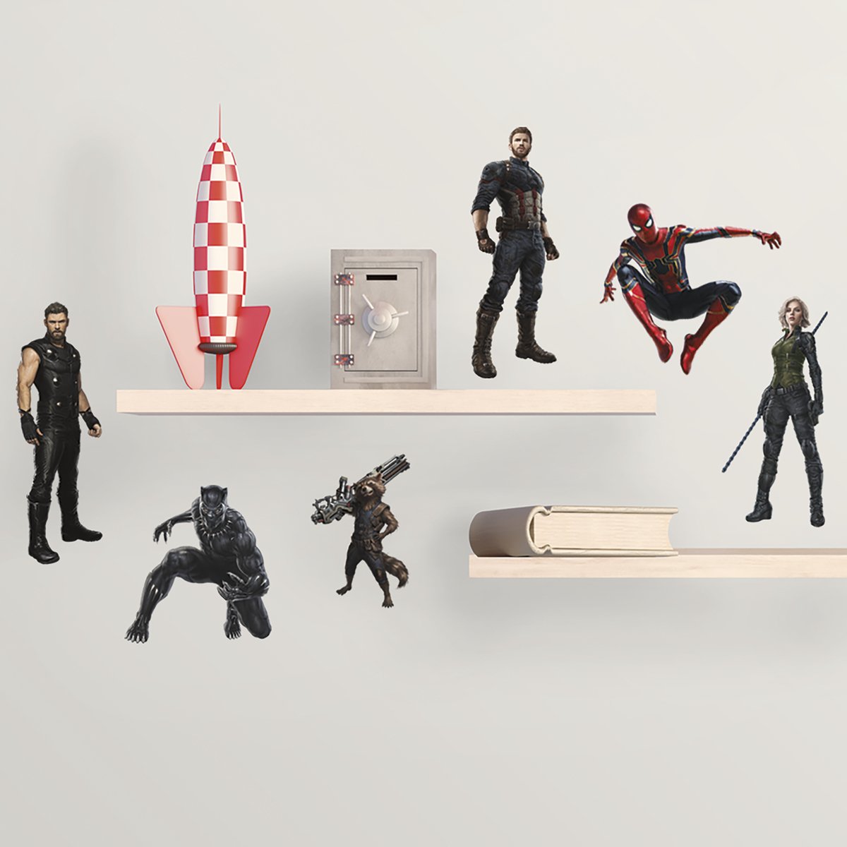 RoomMates Children's Avengers Wall Stickers
