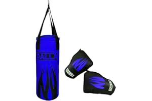 DALLX Kids Punching Bag with Boxing Gloves Set for Children Boxing MMA Kickboxing Muay Thai Karate Punching