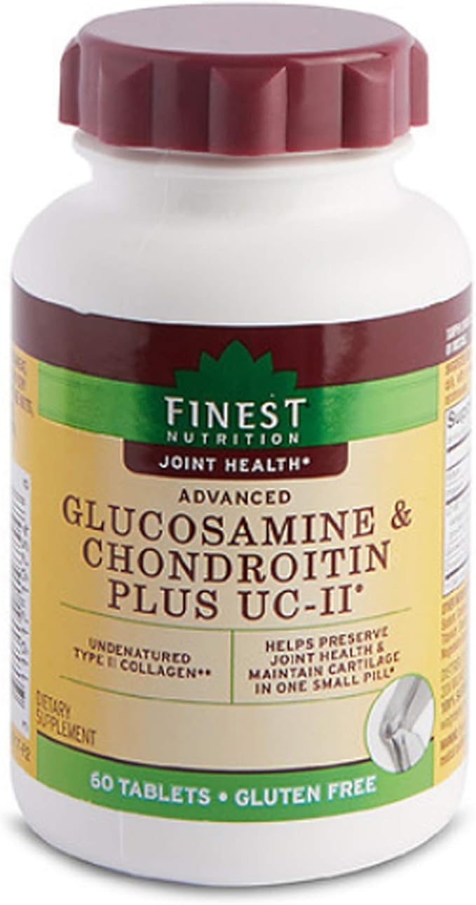 Finest Nutrition Advanced Glucosamine & Chondroitin Plus UC