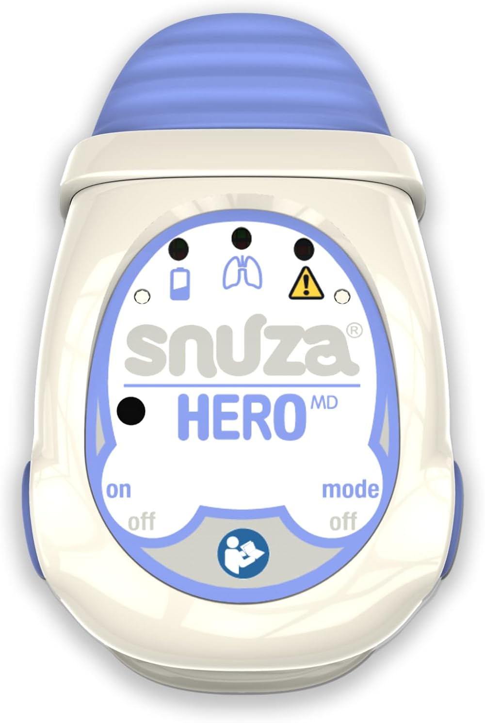 Snuza Hero Baby Sleep Movement Monitor Medically Certified Audible Alarms No