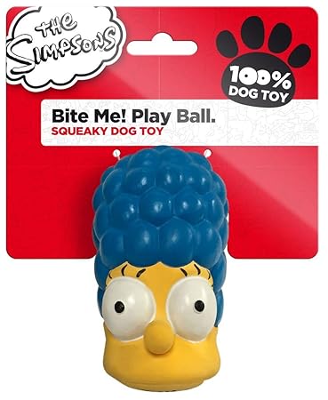 Die Simpsons Latex Bite Me Play Ball Marge 5 Stuck Amazon De