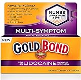 Gold Bond Pain & Itch Formula W/4% Lidocaine 1.75 oz (2 Pack)