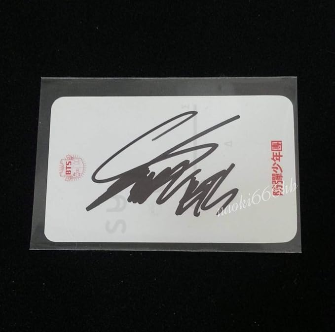 Amazon 防弾少年団 Suga 直筆サイン入り O Rul8 2 スペシャル フォトカード Bts トレカ ユンギ 韓国 サイン レア 貴重 アイドル 芸能人グッズ 通販