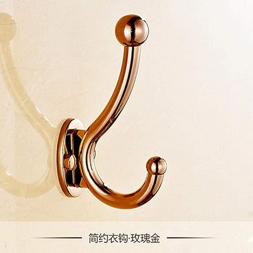 Joeesun Baño de estilo europeo Antiguo gancho individual montado en la