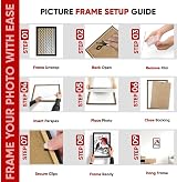 Alison Kingsgate Modern 12x12 Walnut Frame Engineered Wood Perspex Front view 6