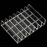 Pmsanzay Clear Acrylic CD DVD Holder 14 Standard Boxes Storage Case view 4