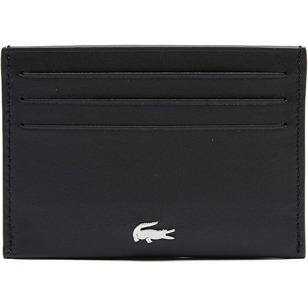 Porte-cartes En Cuir Ted Baker Marloo Script - Noir - 4 Compartiments + Porte-monnaie - Format Pliable - 7