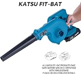 KATSU FIT-BAT 21V Cordless Leaf Blower 220W with Battery & Charger view 2
