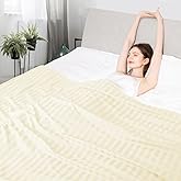 Elegear Revolutionary Cooling Blanket, Absorbs Heat to Keep Body Cool for Night Sweats, Double Sided Arc-Chill3.0 Cooling Fiber Q-Max>0.5, Lightweight Summer Cold Blankets for Sleeping 90" x 108"