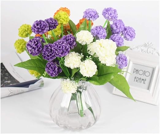 Amazon Com Jianz Artificial Flowers 12pcs Diy Flower Bridal