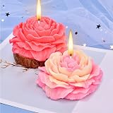 Baanfly 3D Peony Honeycomb Candle Mould Silicone for Soap & Baking view 7