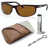 Ray-Ban RB2027 PREDATOR 2 Rectangle Shaped Sunglasses for Men & Women with Official RAYBAN Eyewear Kit