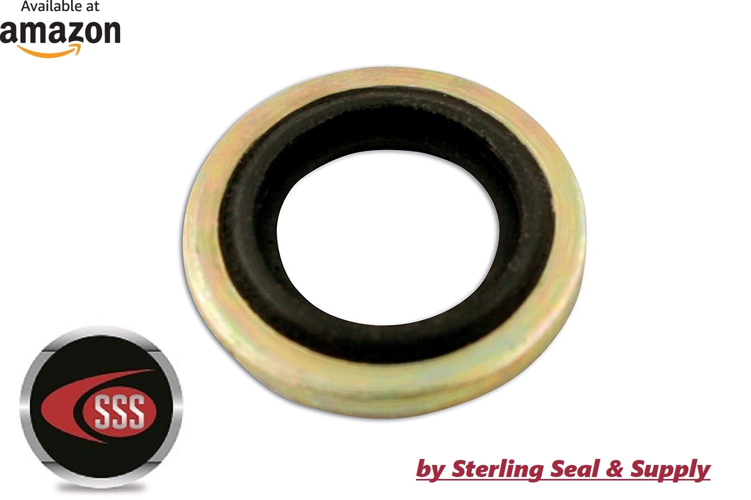 10 Pack Bonded Seal for BSP Thread 1/4” Fastener Washer 90 Shore A