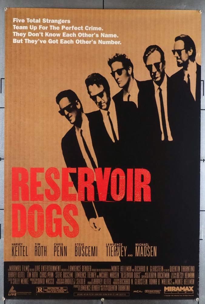 Reservoir Dogs Poster Reservoir Dogs Poster